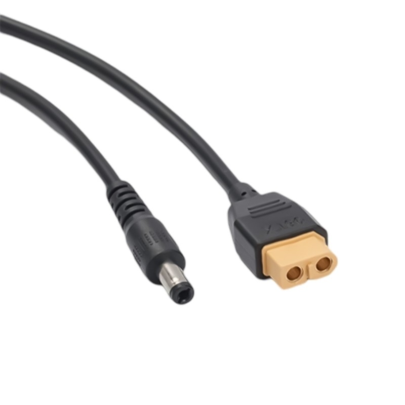 DC5521 5525 Male To XT60 Female Power Cable 27cm For High Current Applications