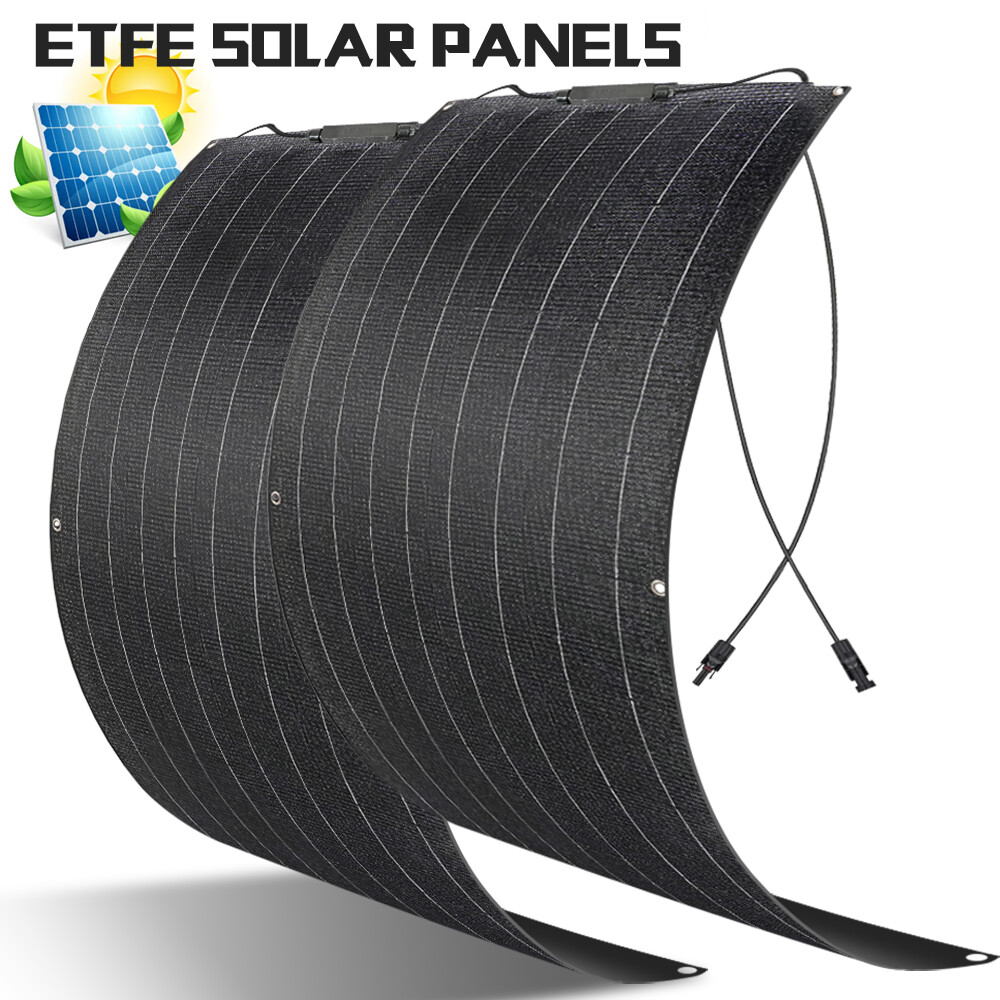 300W Flexible Solar Panel Mono 12V Portable Power Camping Home RV Battery Charge