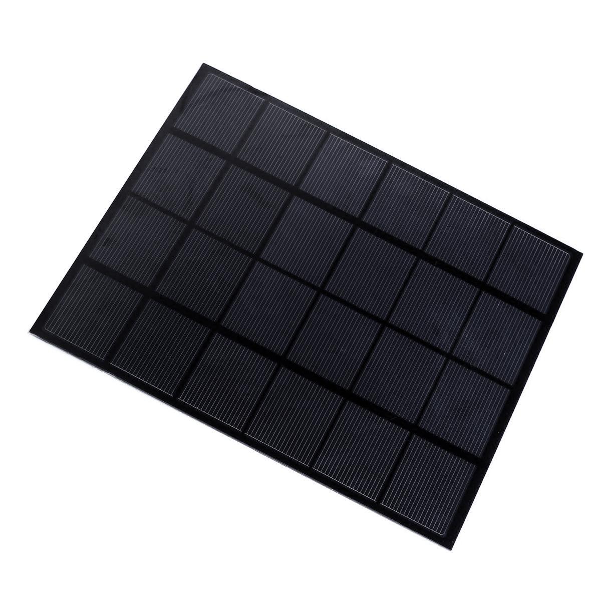 5.5W 12V 0.43A Monocrystalline Solar Panel Home Lamp Cell Powered Car Recharge