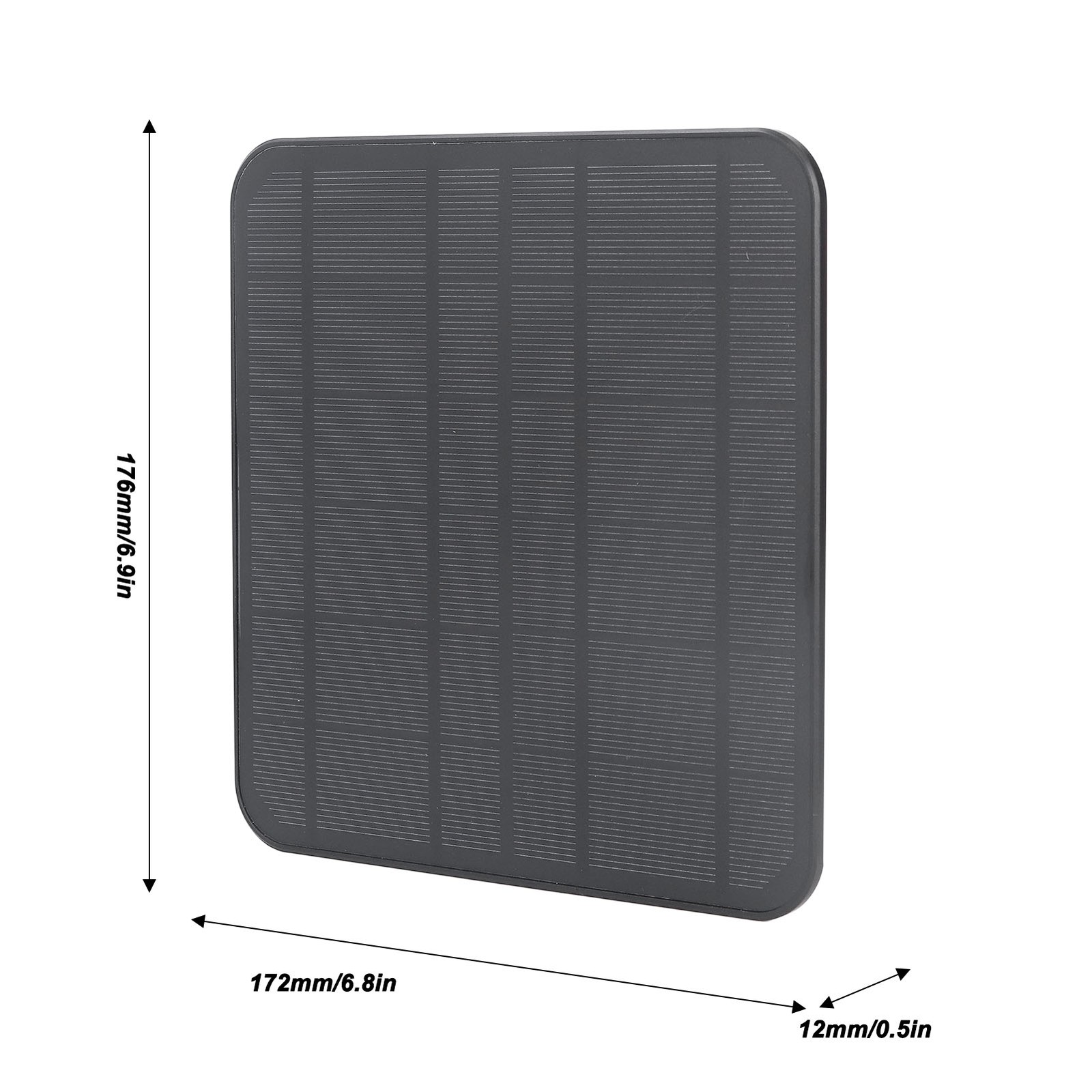 Solar Panel For Camera Fast Charging Waterproof Wall Mount
