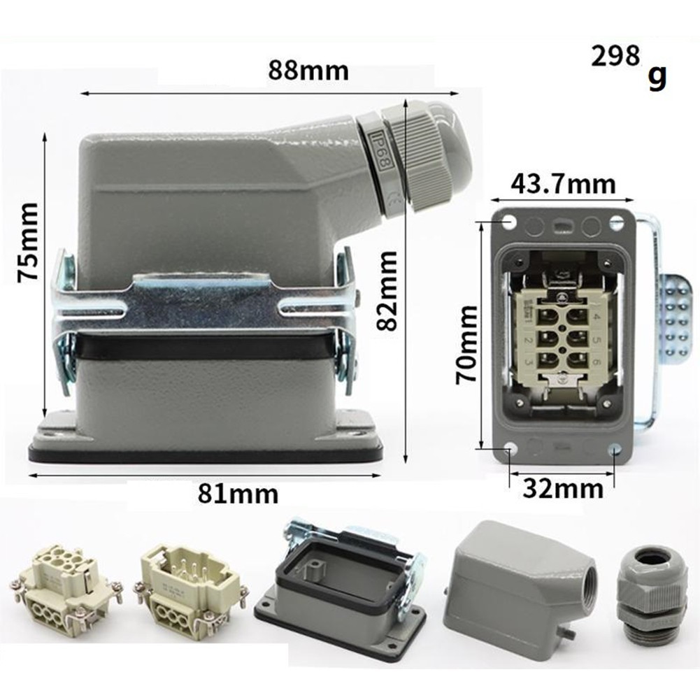 Crimping Core Connector Wide Application Working Temperature Duty Connectors