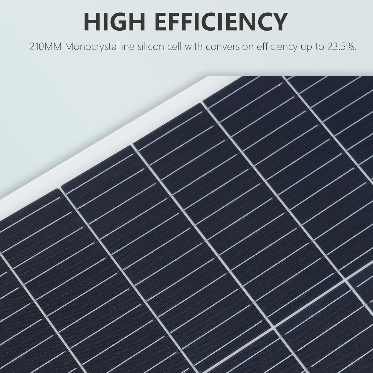 Flexible Solar Panel 100W 12V Monocrystalline Solar Cell Fiberglass Lightweig…