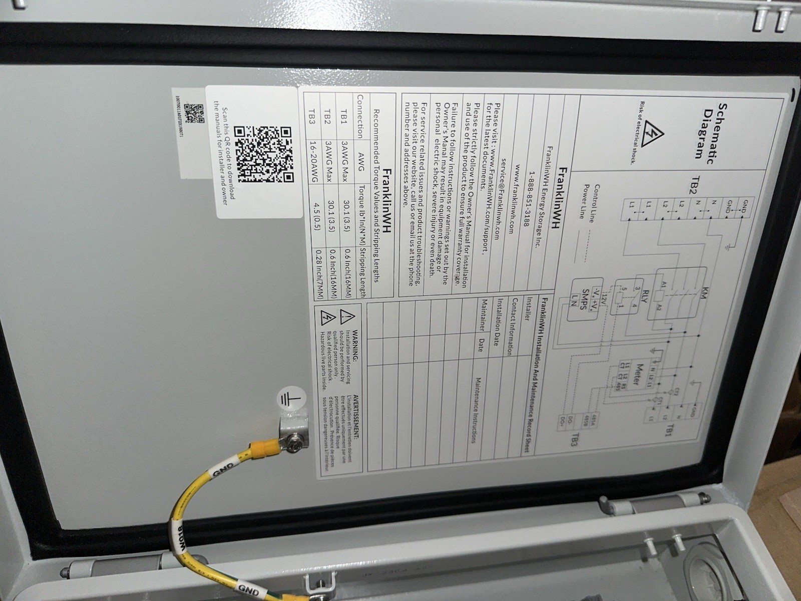 NO BOX FranklinWH Tech aPbox ACCY-RCV1-US Remotely & Automatically Manage