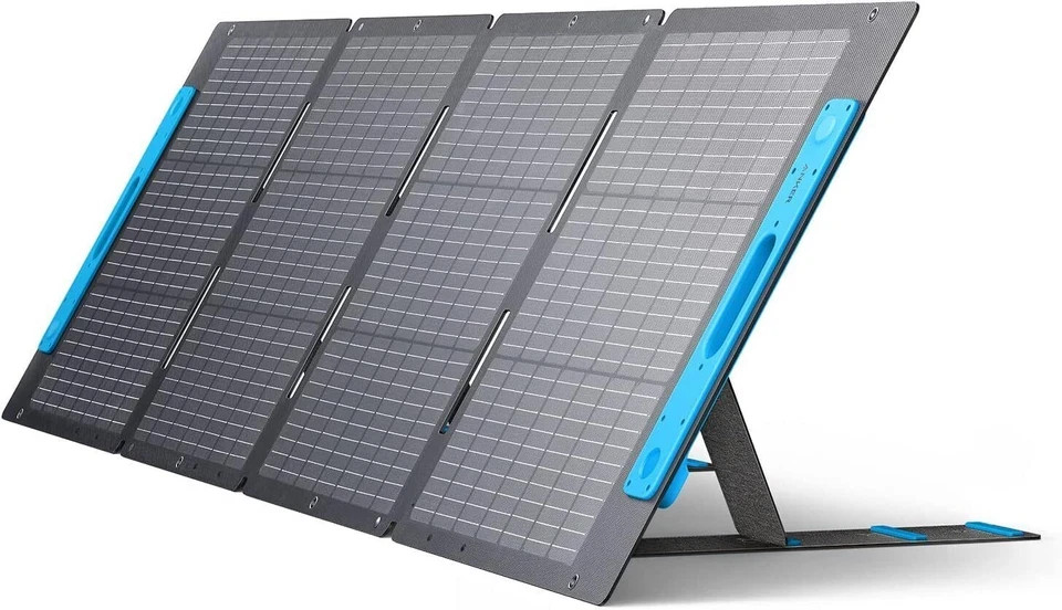 New Anker SOLIX PS200 Solar Panel 200W Foldable Portable Charger