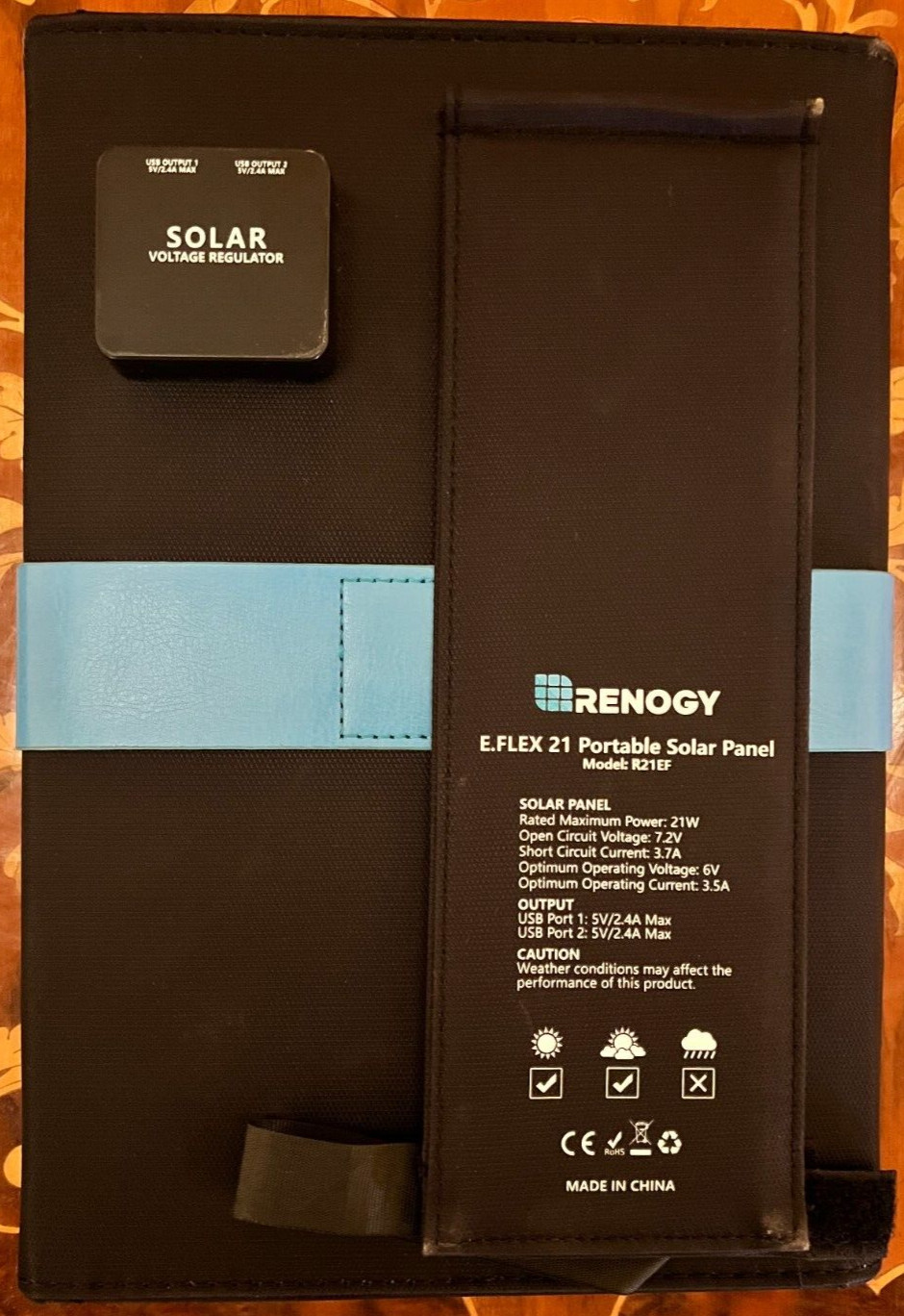 Renogy E.FLEX 21 Portable Solar Panel (R21EF-US)