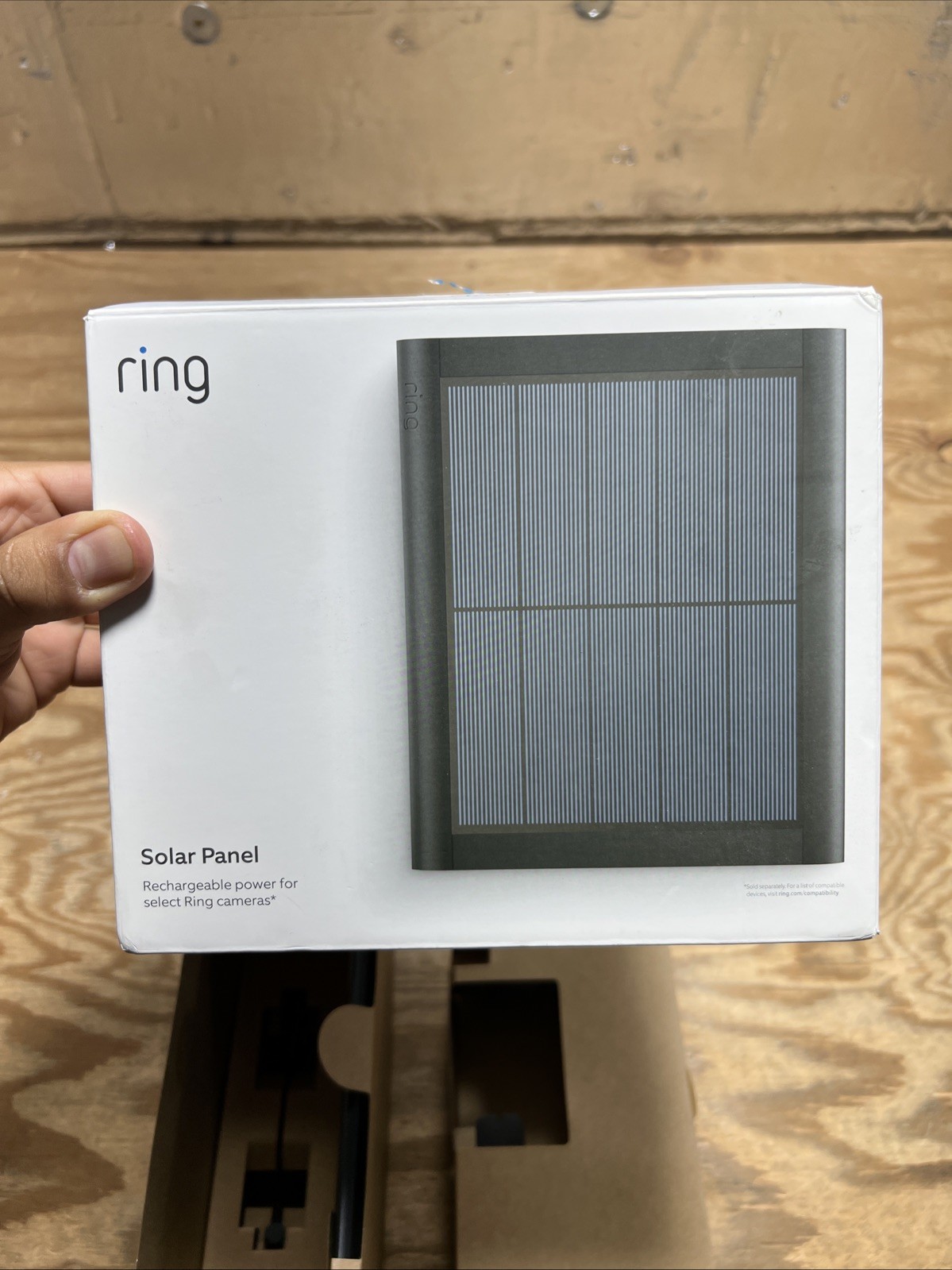 Ring 4W 2nd Generation Solar Panel for Select Ring Security Cameras – Black