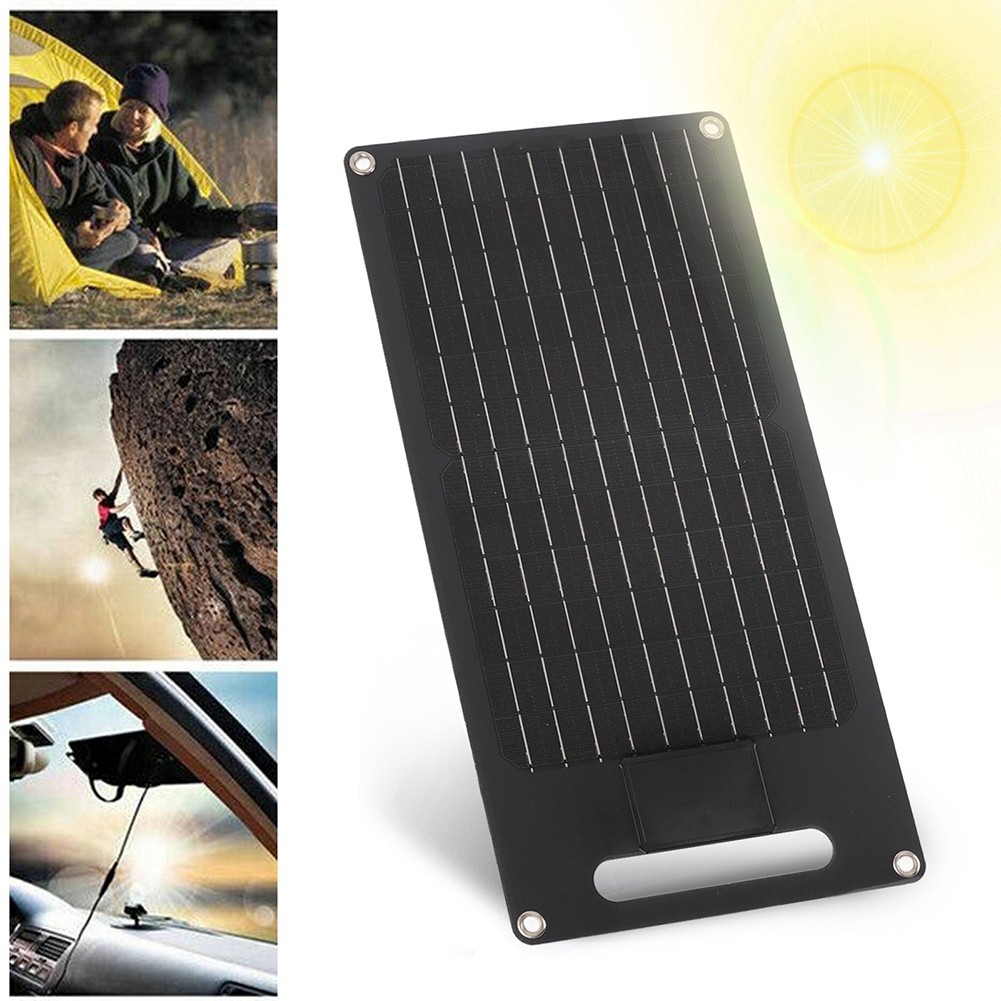 Portable 40 Watt Lightweight Solar Panel Single For Crystal for Greenhouse Use