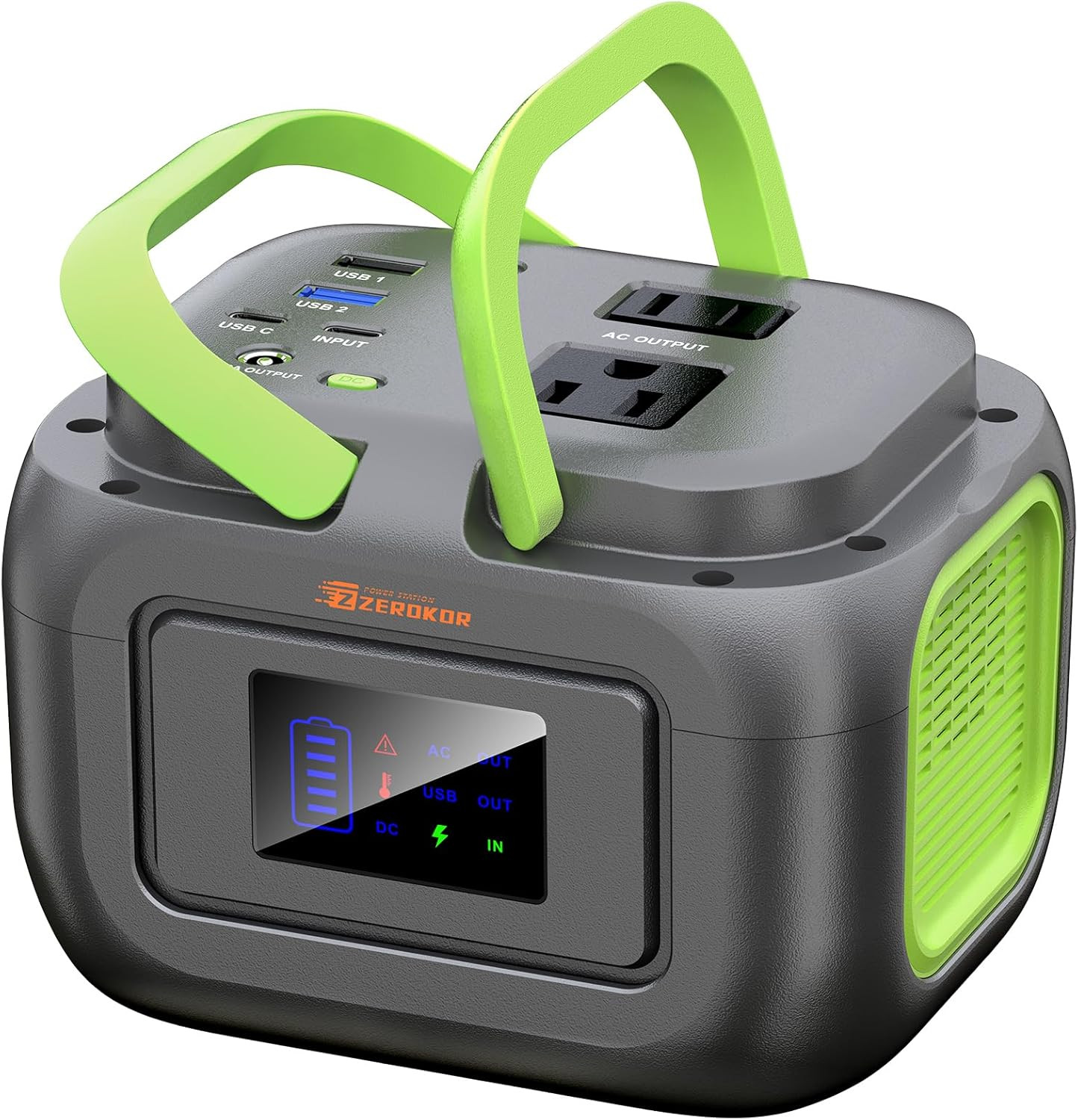 Portable Power Station 120W, 97.6Wh Backup Battery Solar Power Bank Generator wi