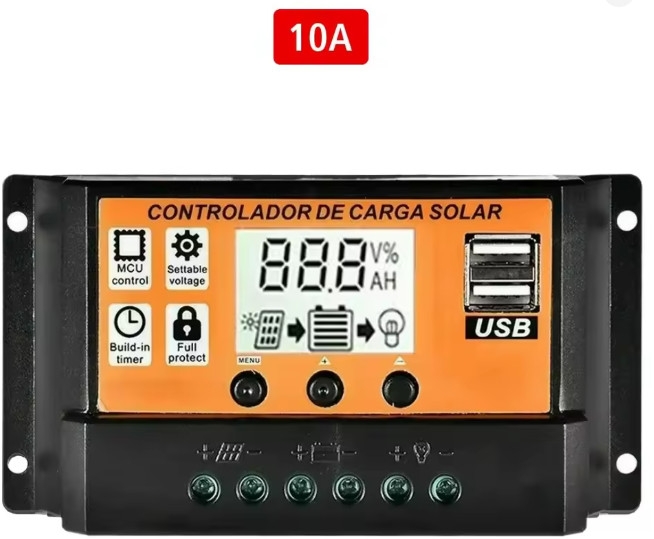 30-100A MPPT Solar Panel Regulator Charge Controller 12V/24V Auto Focus Tracking