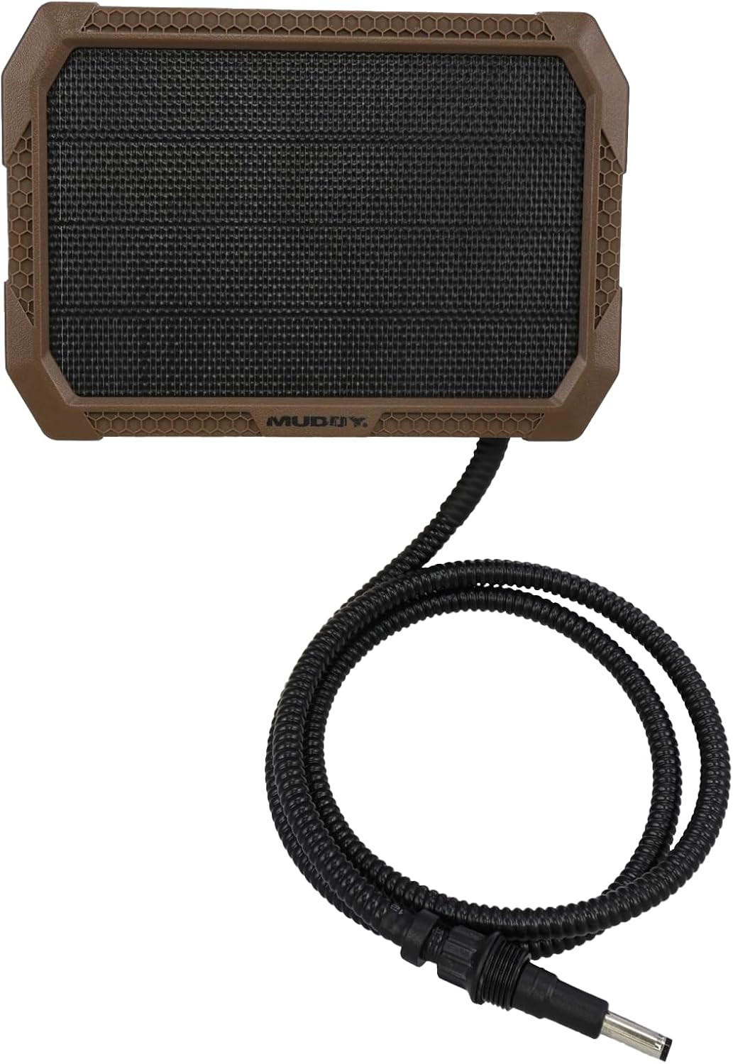 Muddy Solar Power Panel 5,000 Mah / 10Ft. Insulated Metal Cable/Usb Charging Por