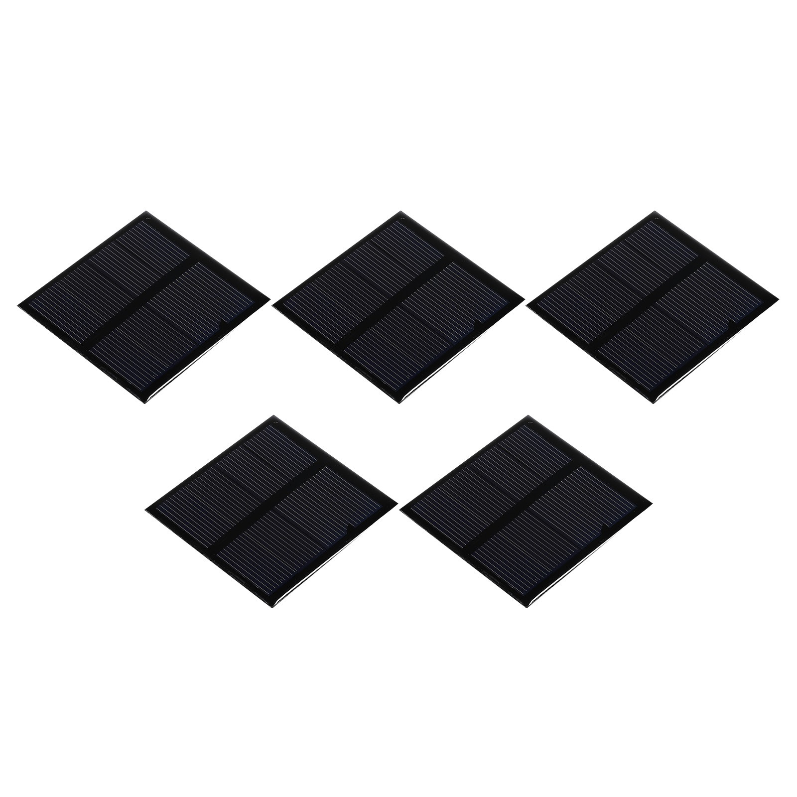 5 Pack Mini Solar Panel Cell 2V 150mA 0.3W 60mm x 60mm for DIY Project