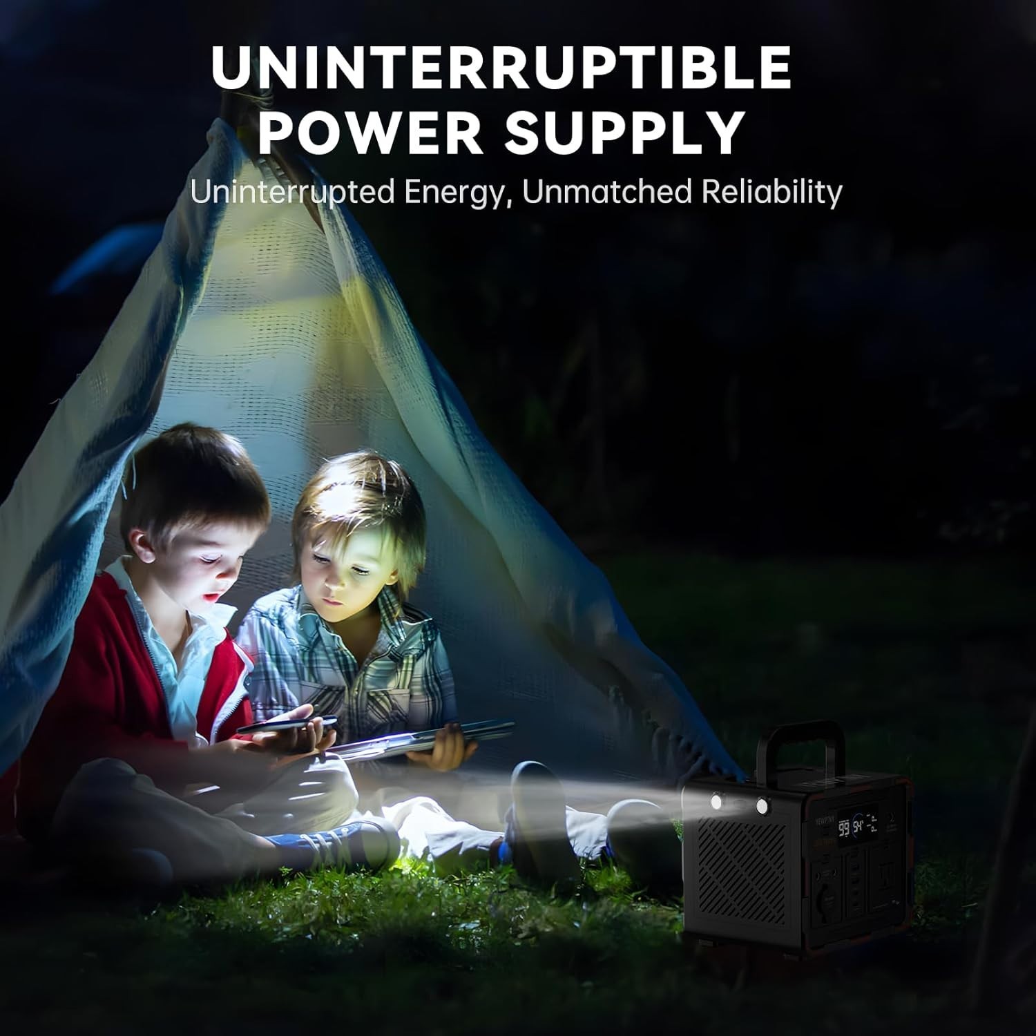 Emergency Power Supply 300W Solar Generator^