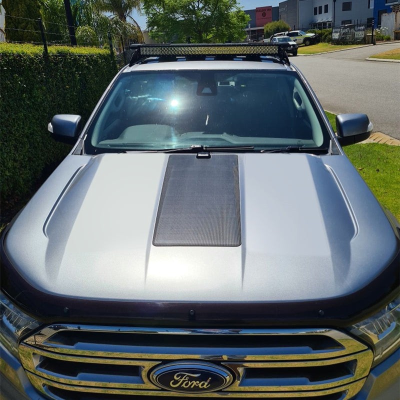 Easy Lensun 45W Bonnet Flexible Solar Panel for Ford Ranger T6 PX(2015–2022)