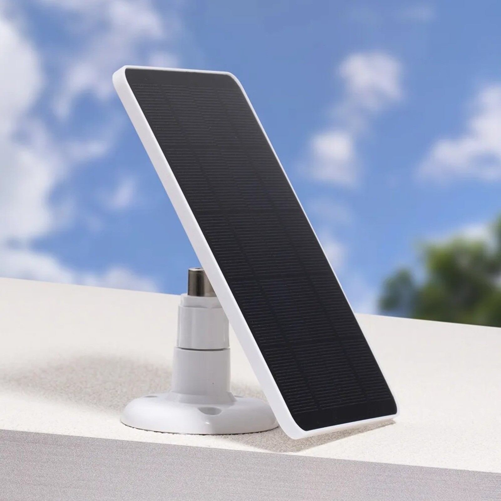 4W/5V Solar Panel For Outdoor Ring Spotlight Camera Security Cam Battery Charger