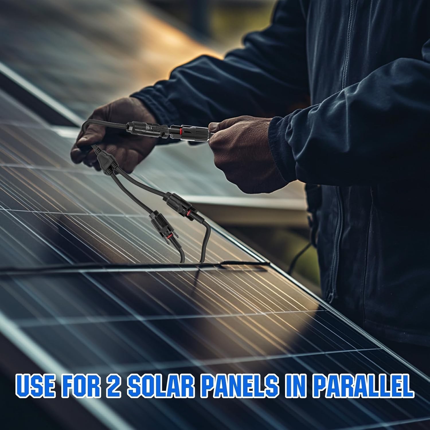Waterproof Y Branch Parallel Solar Connectors with 6 Pins for Maximum Efficiency