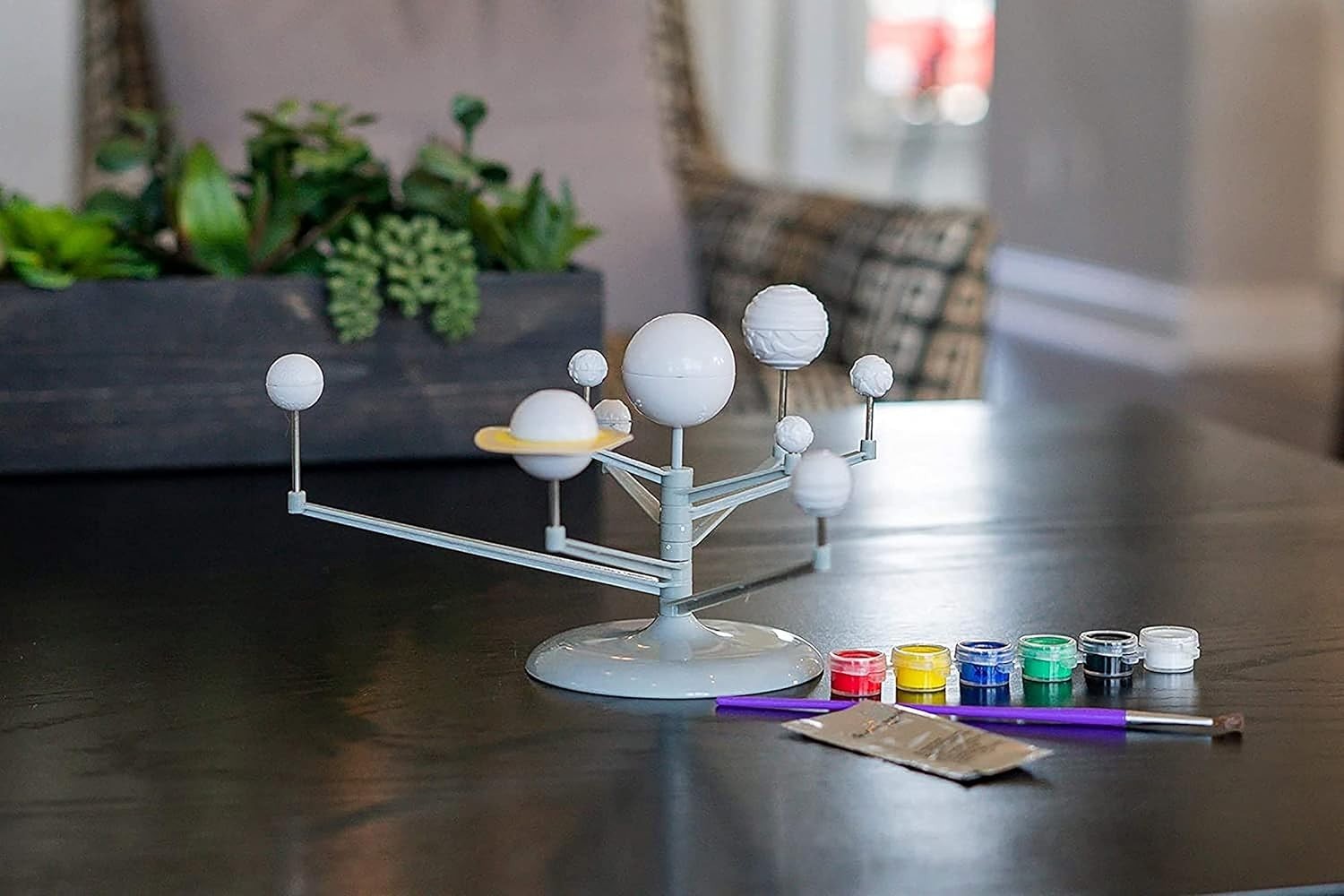 Interactive Solar System Planetarium Kit – Assemble & Paint, STEM Learning Toy