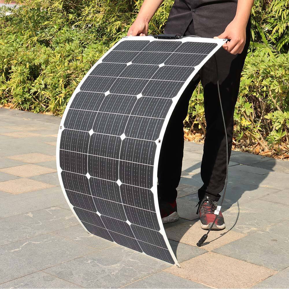 300W Flexible Monocrystalline Solar Panel Kit with Charge Controller (40A) MMPT