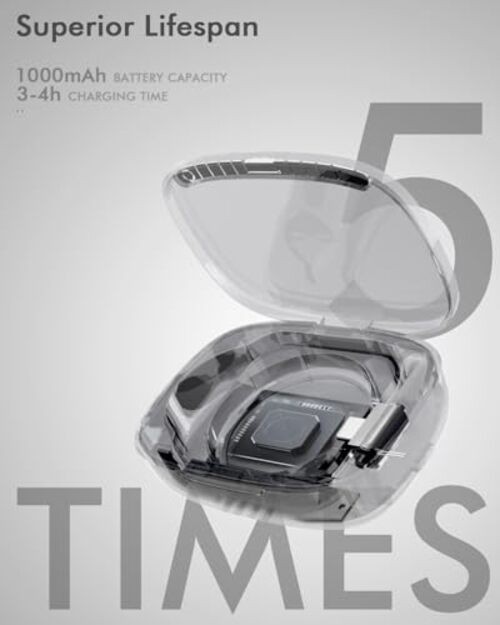 Updated Charging Case Compatible with Oura Ring 4 & 3 Charger, Wireless Power