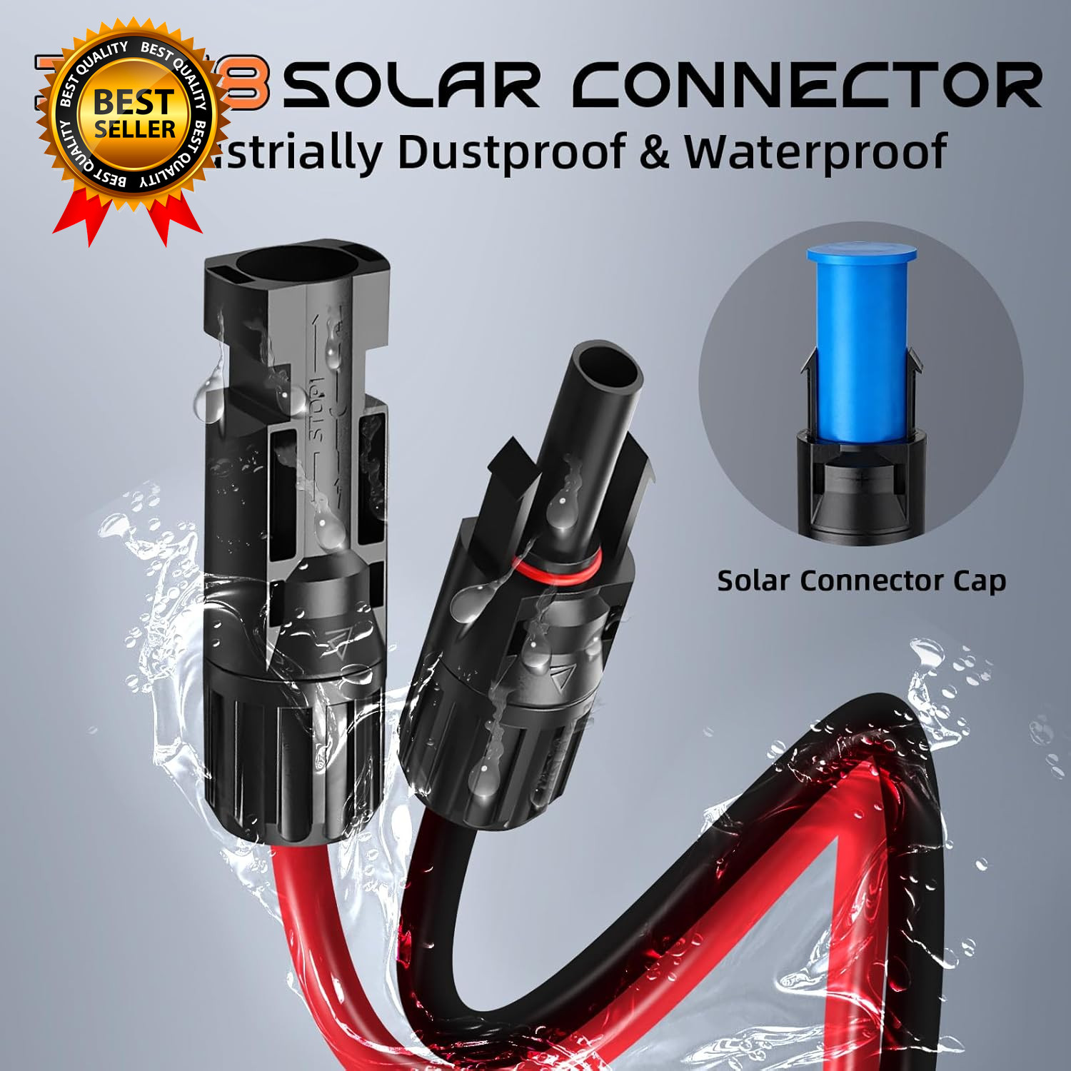 20FT 10AWG Solar to Xt60I 3 6 10 16 20 25FT Solar Panel Connector