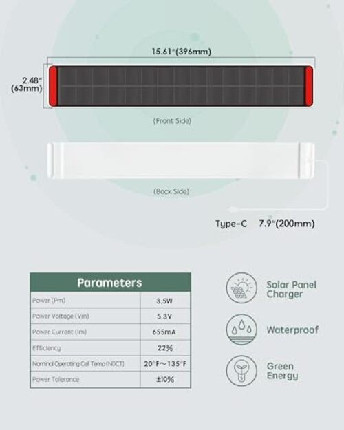 Motorized Roller Blinds Accessories (Solar Panel)