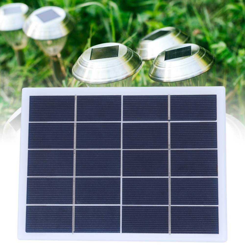 3W 5V Polycrystalline Silicon Solar Panel Solar Laminate DIY DC Output Charg NEW