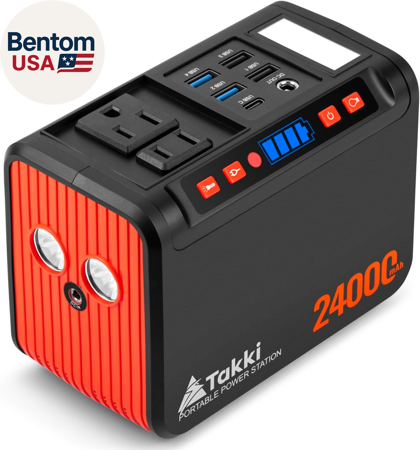 88.8Wh Portable Power Station Lithium Battery Small Generator Power Bank with 11