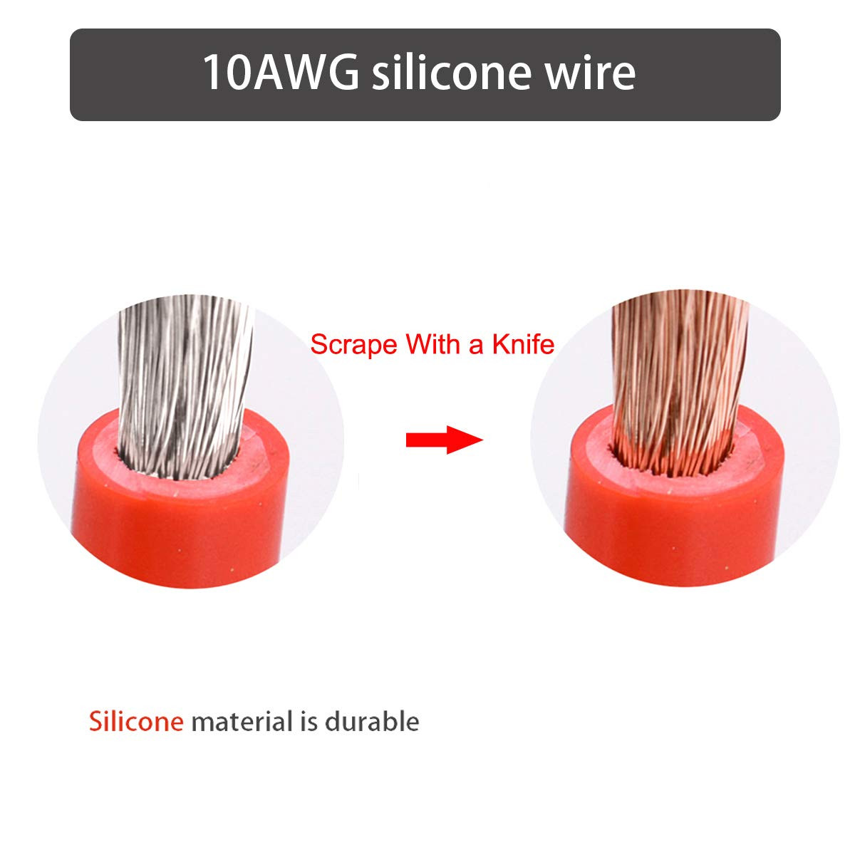 10AWG SAE Extension Cable – SAE Extension Cord DC Power Automotive Extension Cab