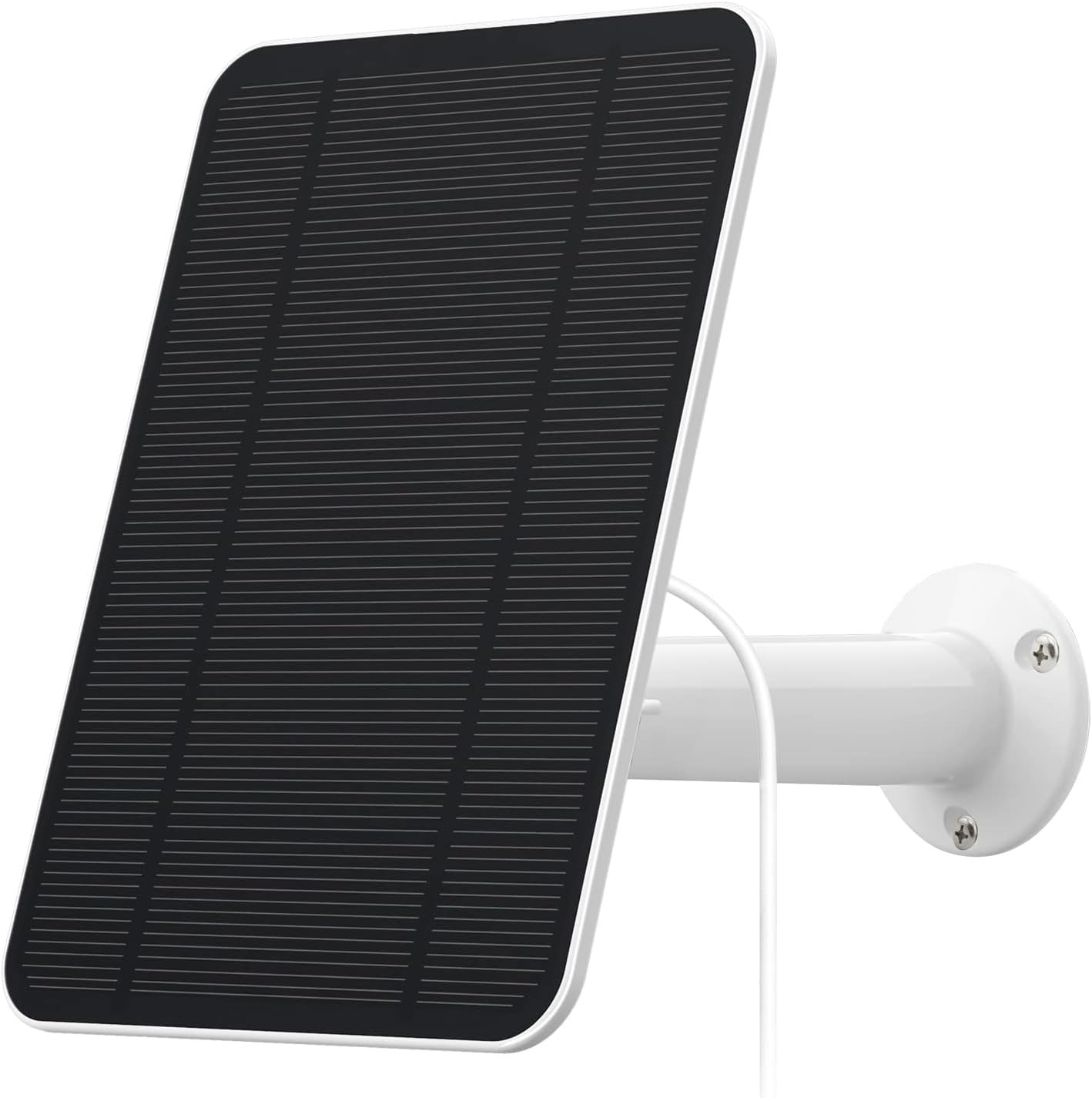 4W Solar Panel Compatible with Simplisafe Outdoor Camera, Includes Secure Wall M
