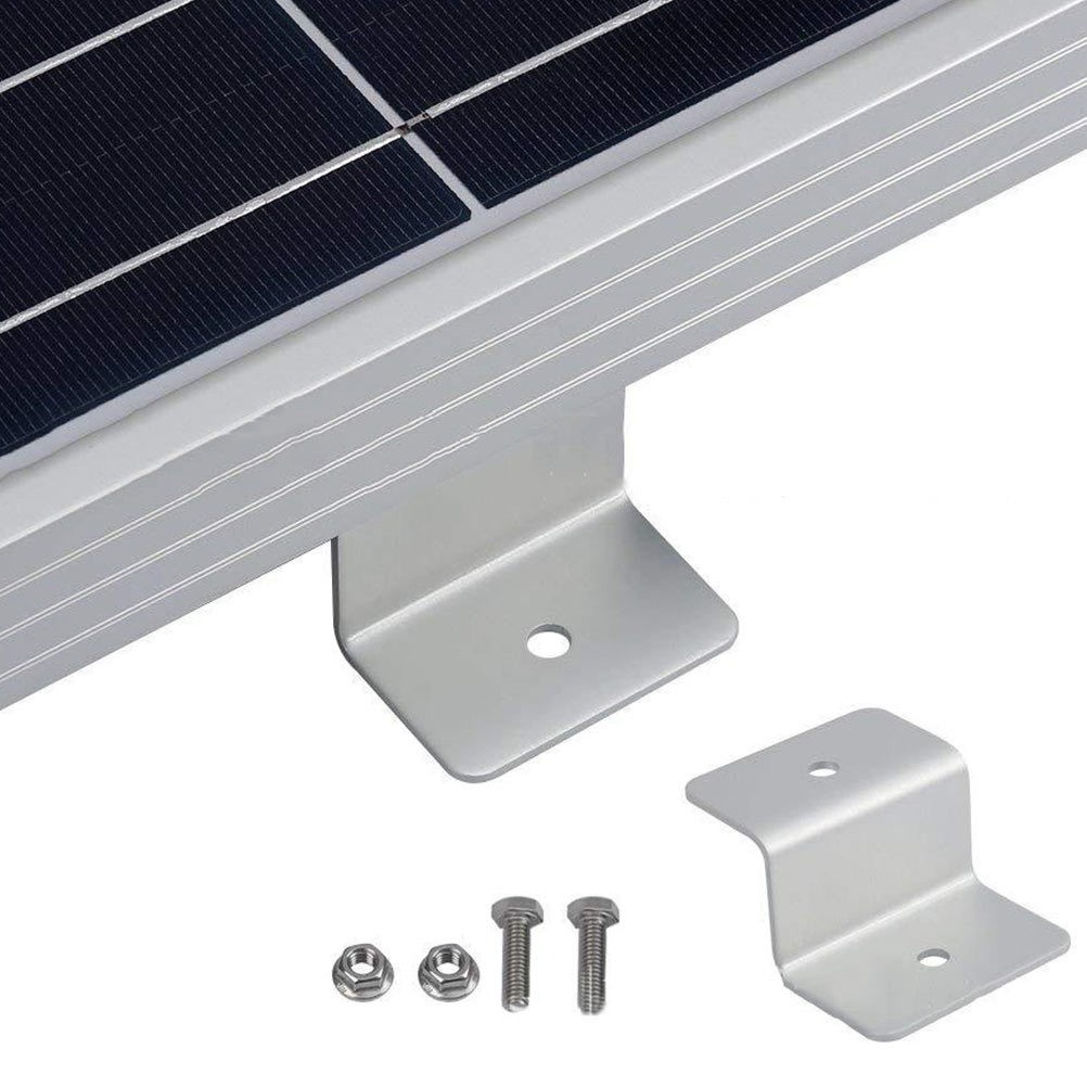 4 Pcs Mounting Hardware Solar Panel Bracket Corner Z Brackets RV