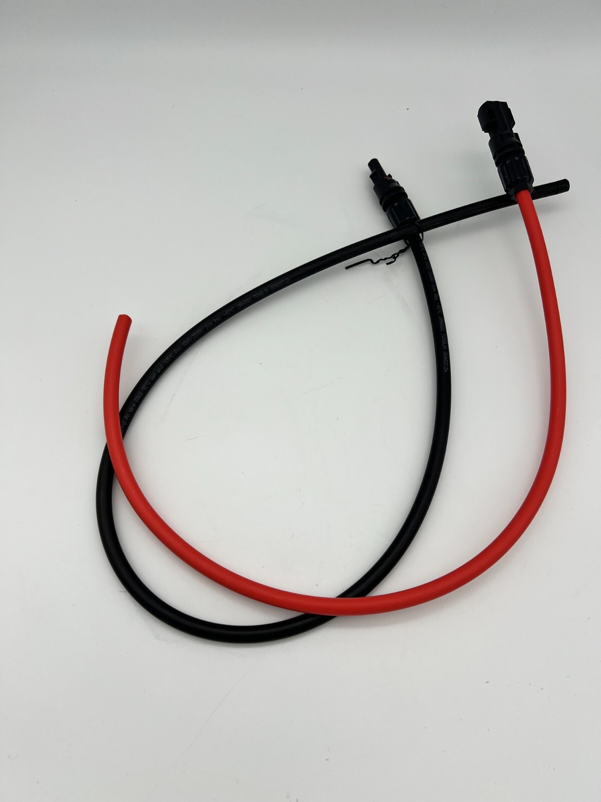 PV 8 AWG cables with Tin plated wires PT Two Connectors