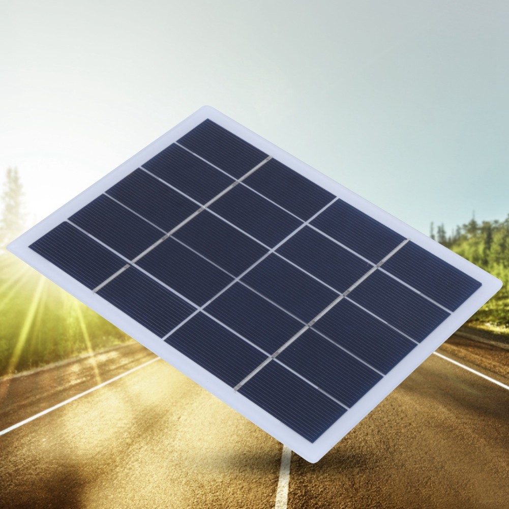 3W 5V Polycrystalline Silicon Solar Panel Solar Laminate DIY DC Output Charg NEW