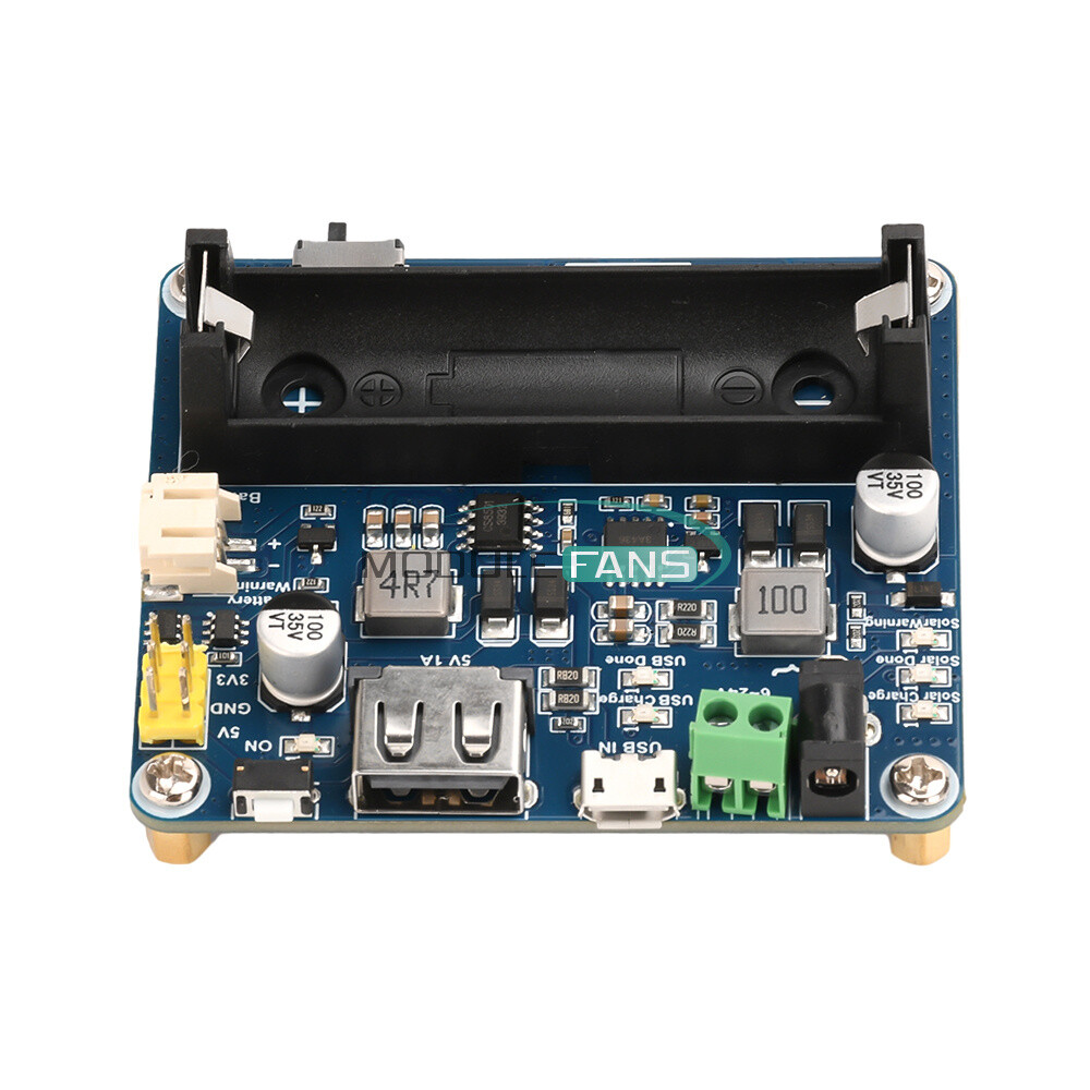 Power Manager Module for 6V~24V Solar Panel Support MPPT USB Battery Charging