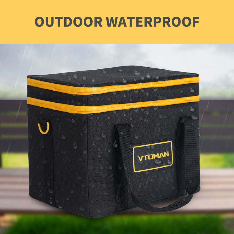 VTOMAN Carrying Case Bag For Power Station JUMP 1500X/JUMP 1000/JUMP 2200