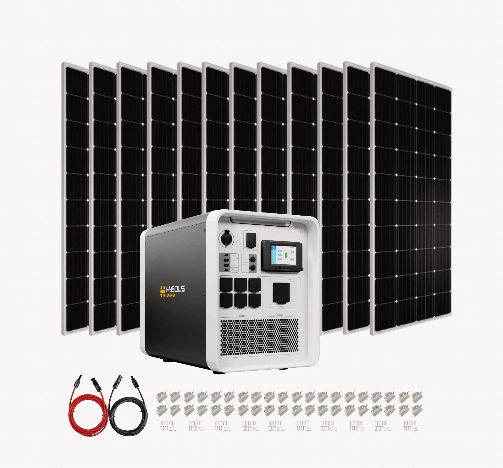 HYSOLIS APOLLO 5 KWh Solar Generator Complete Kit Power Station ready to use