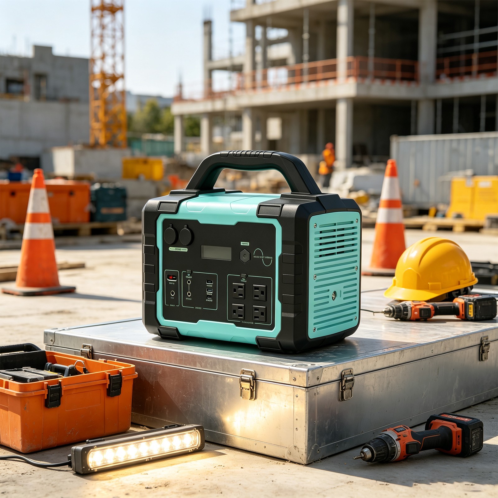 Portable Power Station 1000W Pure Sine Wave Off-Grid Solar Ready Power Bank