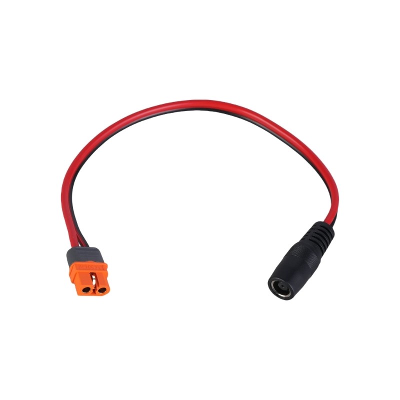 14AWG XT60I to DC7909 Charging Wire for Solar Generator Input Use