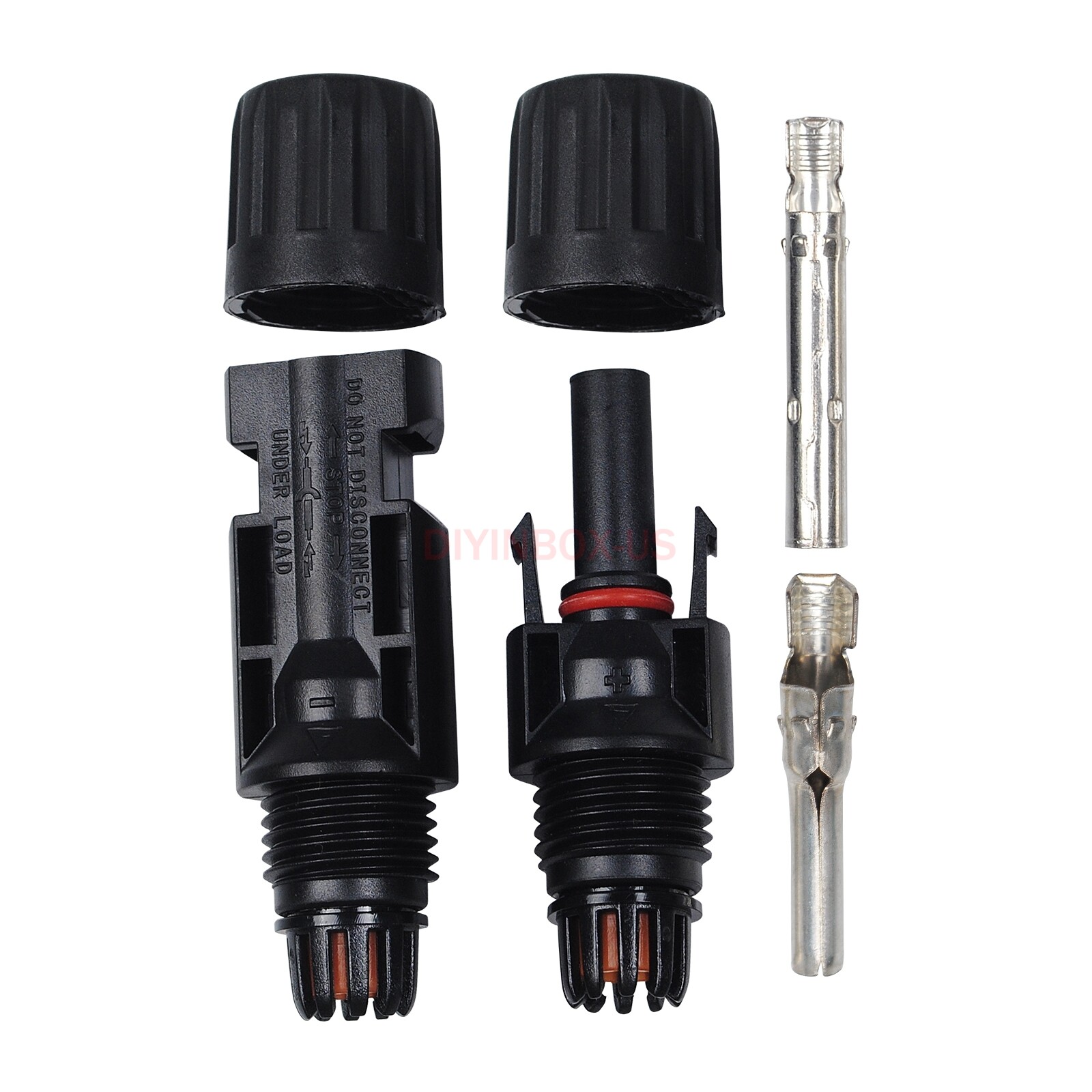 Lot MC-4 Connectors Solar Panel 30A Line Plug Socket Male Female IP67 H Adapter