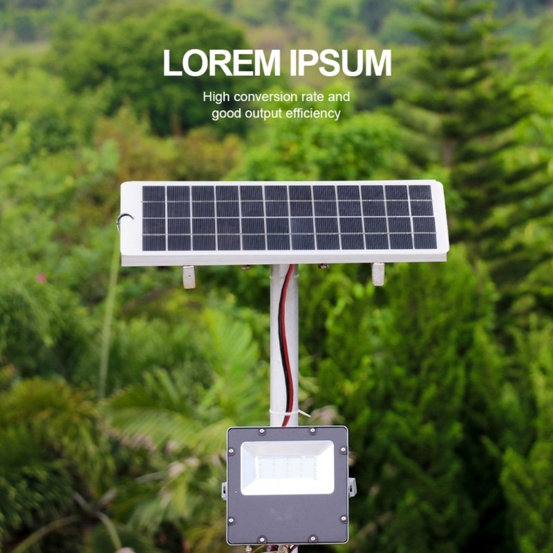 12V Solar Power Charger Polysilicon Solar Charger Plate Portable for Lamp Pump