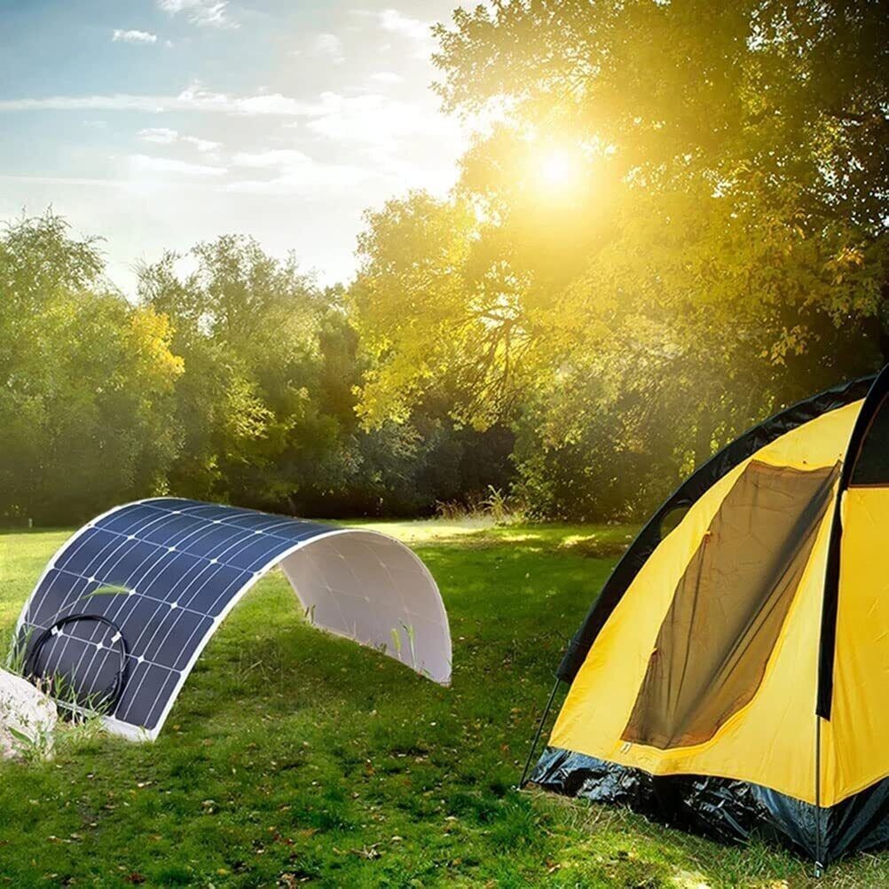300W Flexible Solar Panel for Boat RV Car Camping Battery Charging Solutions