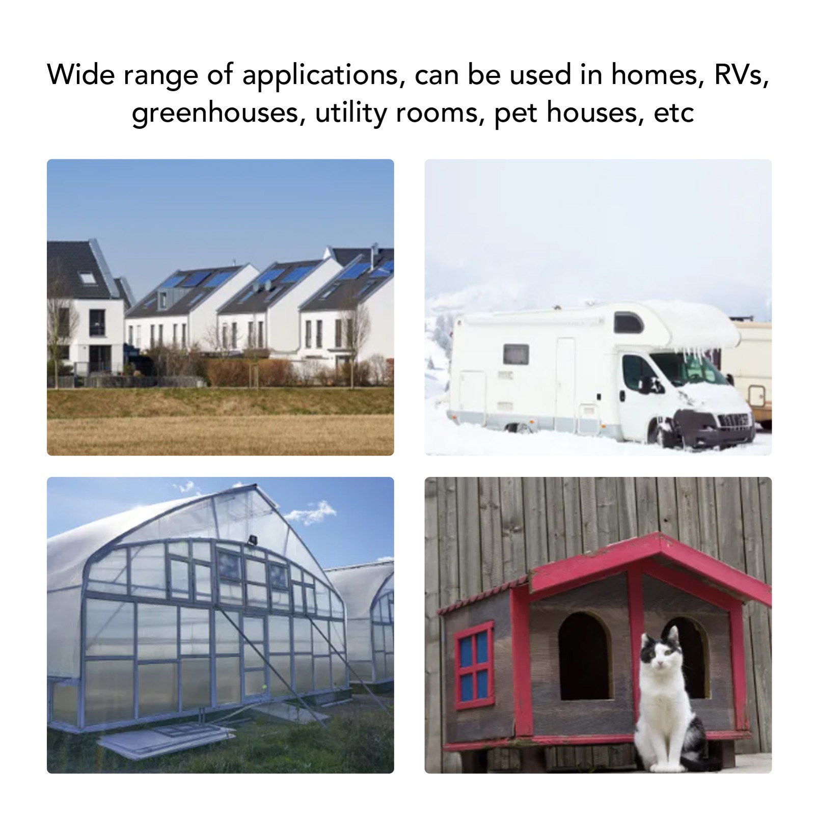 0.8W 4V Solar Panel Fan Kit Efficient Cooling For Greenhouses Easy To Use