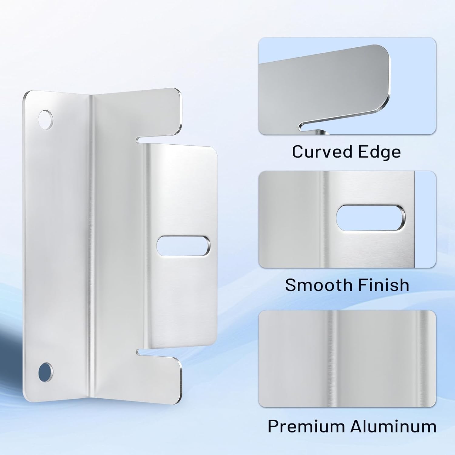 Solar Panel Z Mounting Brackets With Stainless Steel Fixings For RV Camp Roof US