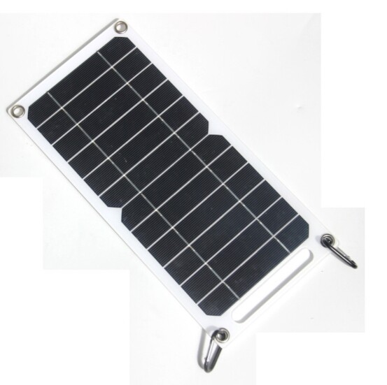 6W 10W 5V outdoor solar phone charging board flexible solar panel backpack solar