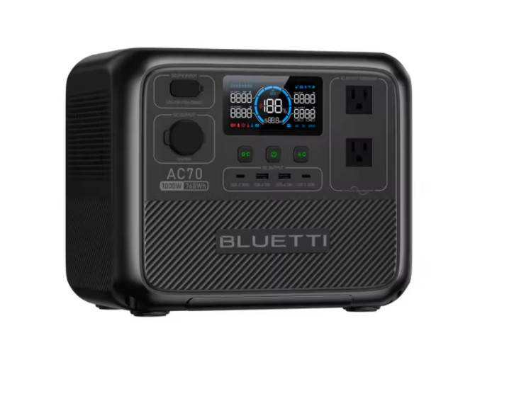 BLUETTI AC2A 300W 204Wh Portable Power Station LiFePO₄ for Camping Road Trip
