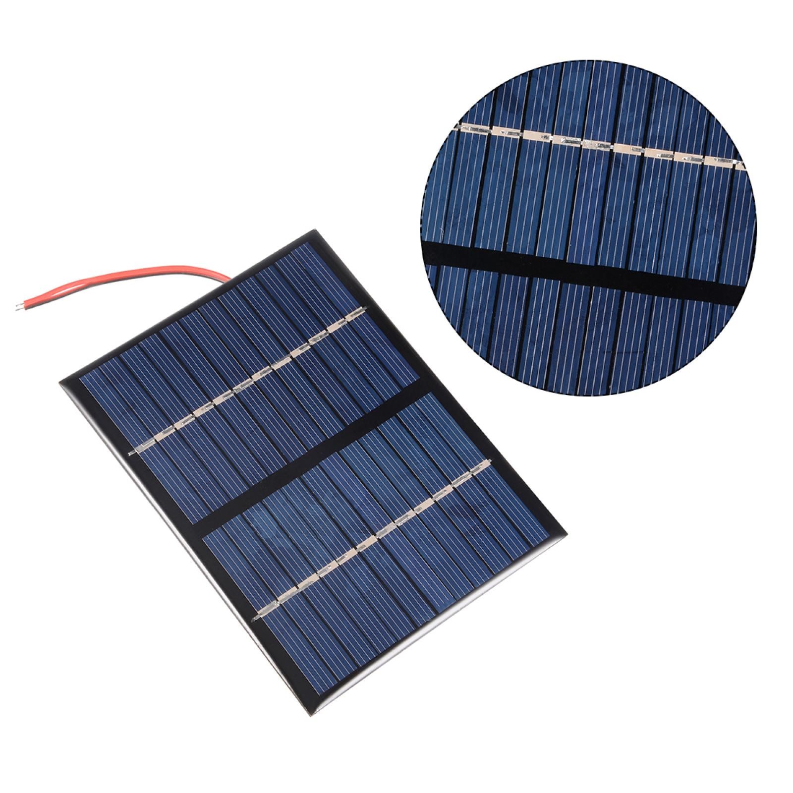 1.5W 12V Solar Panel Module DIY POLY with 140mm Wire for Toys Charger