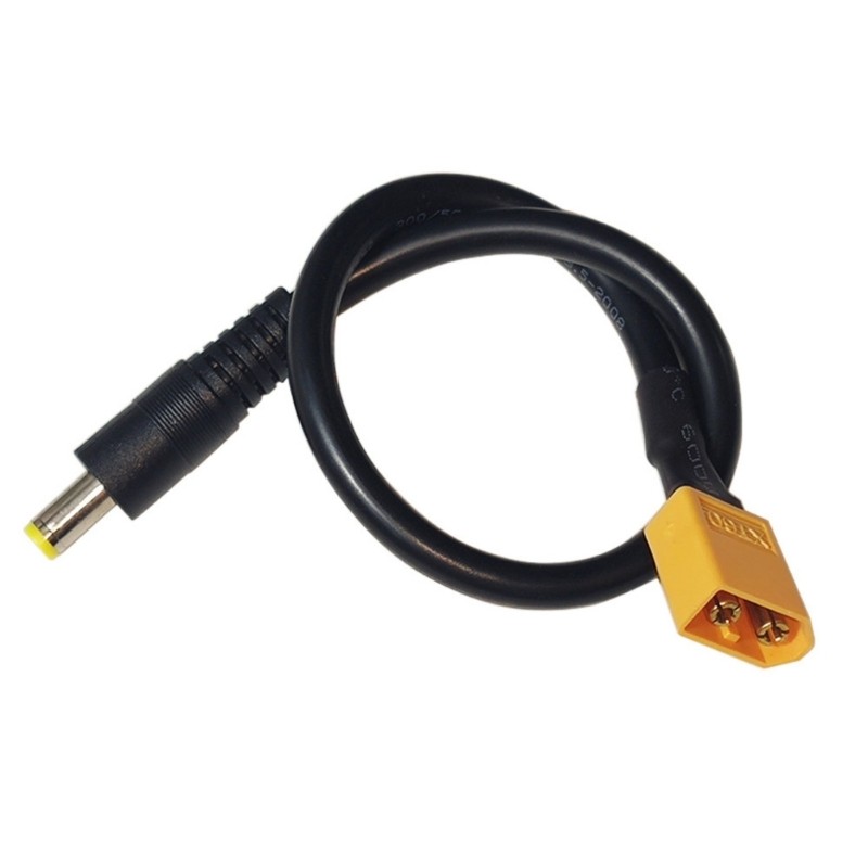 30CM DC5521 5521 to XT60 Conversion Cable for Electronics OD5.5mm Power Cord