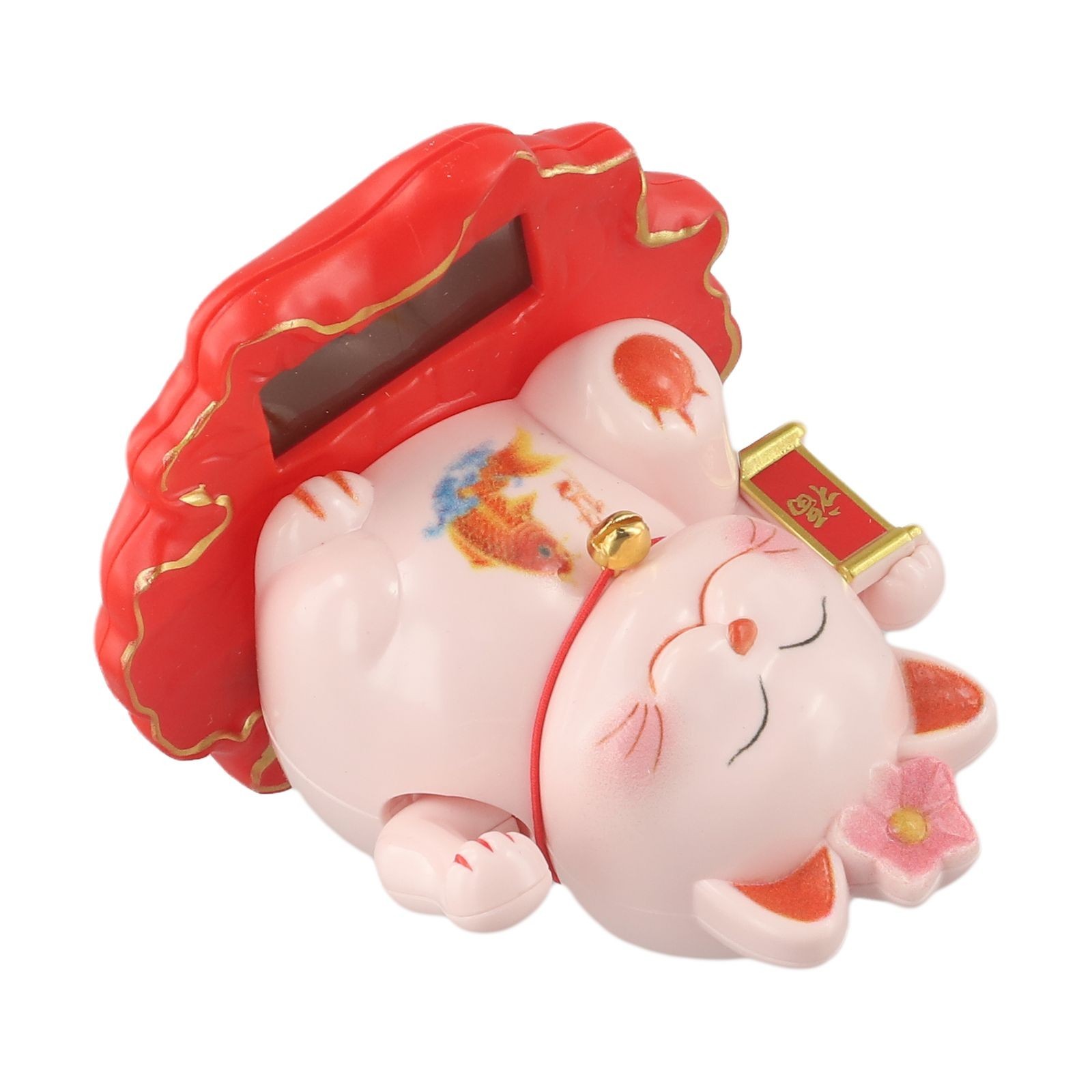 Automatic Waving Lucky Cat Classic Design Financial Prosperity Good Luck Charm