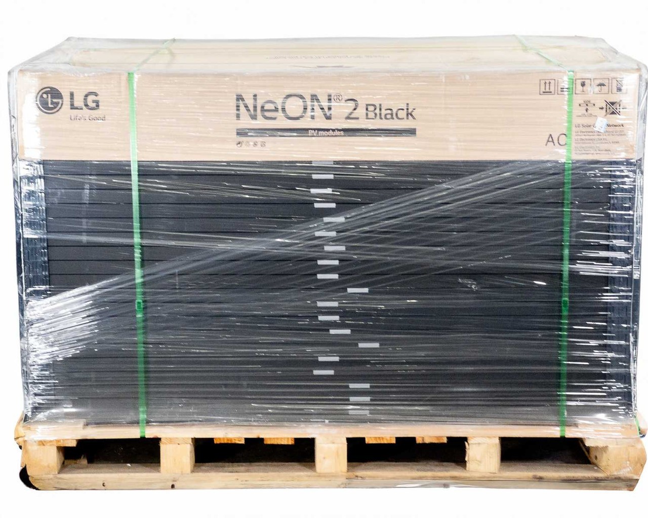 LG LG370M1K-A6 NeON ACe Solar Panel w Micro Inverter 370W 320VA 20 A 60 Cell