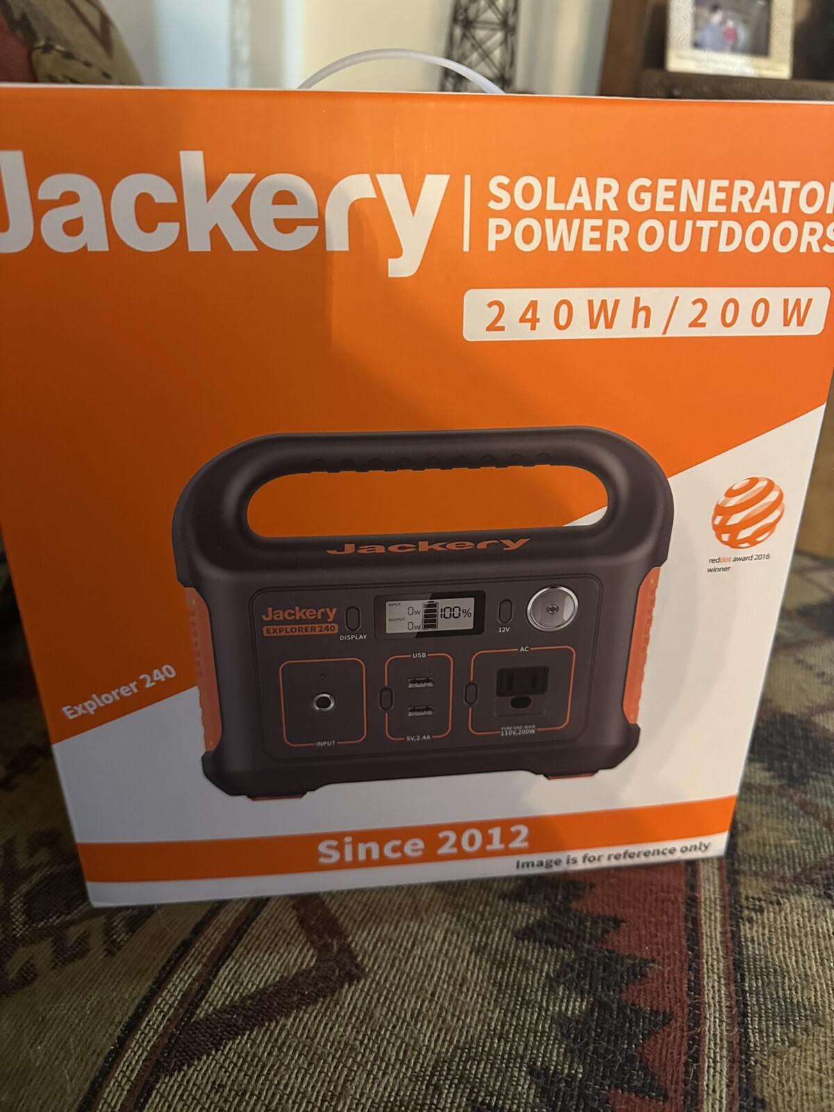 Jackery Explorer 240 Solar Generator 240Wh/ 200W Since 2012