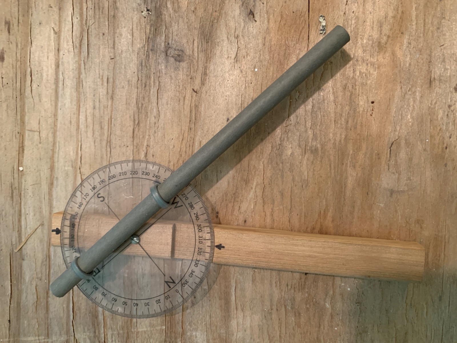 Vintage 1970s Vintage 70s Scientific Sun Angle Indicator / Solar Tracker Tool