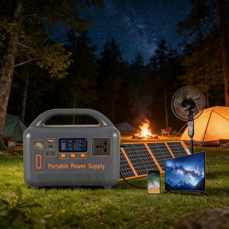 400W Portable Power Station Solar Generator 220V 192Wh Lifepo4 Power Bank for Ca